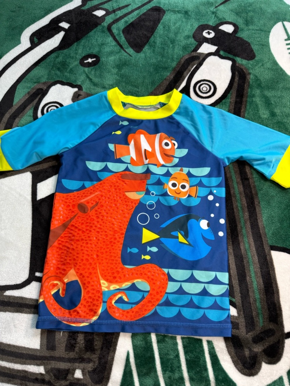 Disney Nemo Swim Rash Guard Boys